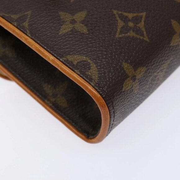 LOUIS VUITTON Monogram Pochette Florentine Waist bag M51855 LV Auth BA5449 - Picture 10 of 16